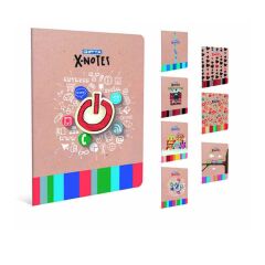 Gıpta X Notex A5 80 Yaprak Çizgili Tel Dikişli Defter