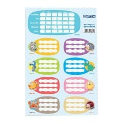 Gıpta 2940 16x24 Boys 3 Yaprak Ders Programı