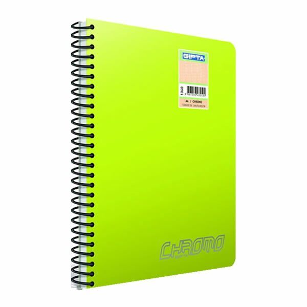 Gıpta Chromo A6 80 Yaprak Çizgili Spiralli Defter