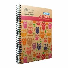 Gıpta Grafi 17x24 120 Yaprak 2+1 Sert Kapaklı Defter