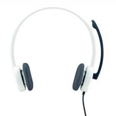Logitech 981-000350 H150 Beyaz Kulaklıklı Mikrofon