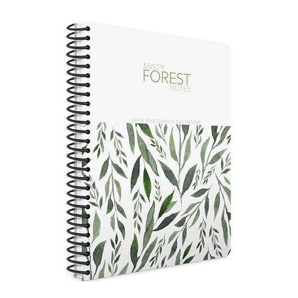 Gıpta Forest 17x24 100 Yaprak Spiralli Sert Kapaklı Defter