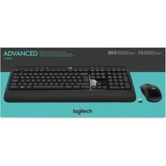 Logitech 920-008808 Wireless Siyah Set Işıklı Combo Klavye & Mouse