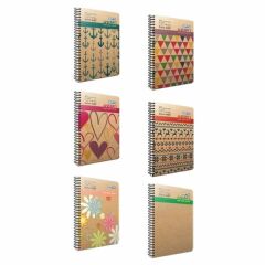 Gıpta Grafi 17x24 120 Yaprak 2+1 Sert Kapaklı Defter