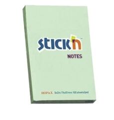 Gıpta Stickn 76x51 100 Yaprak Pastel Yeşil Yapışkanlı Not Kağıdı