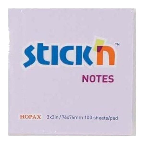 Gıpta Stickn 76x76 100 Yaprak Pastel Lila Yapışkanlı Not Kağıdı