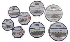 Mas 2653 50mmx27mt Kırmızı-Beyaz Yer İşaretleme Bandı