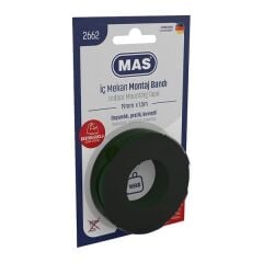 Mas 2662 19mmx1.5mt Extra Güçlü İç Mekan Montaj Bandı