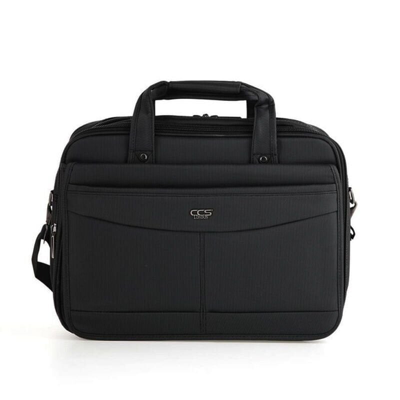 ÇÇS 71442 Omuz Askılı Siyah Evrak Çantası