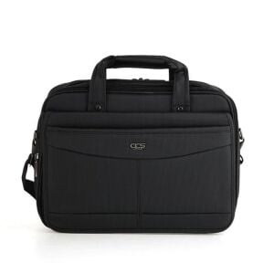ÇÇS 71442 Omuz Askılı Siyah Evrak Çantası