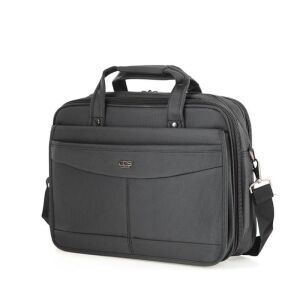 ÇÇS 71441 Omuz Askılı Gri Evrak Çantası