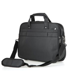 ÇÇS 71441 Omuz Askılı Siyah Evrak Çantası