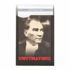 Gıpta Atatürk 8,5x14 60 Yaprak Unutmayınız Kartı