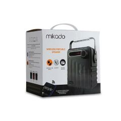 Mikado MD-1437 3w Gümüş & Gri USB-TF-FM Destekli Bluetooth Hoparlör
