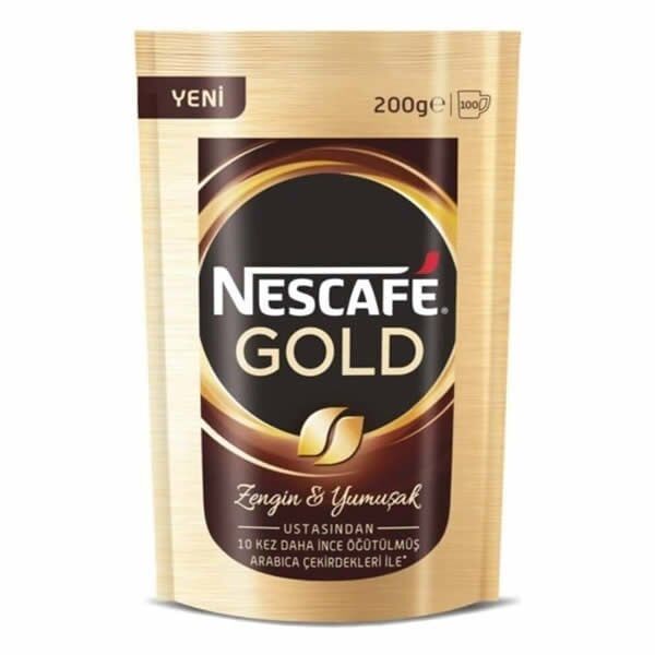 Nestle Nescafe Gold Doy Pack 200 gr Kahve