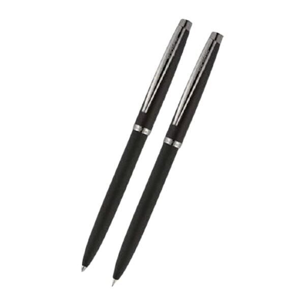 Scrikss 108 Mat Siyah Prestige Tükenmez Kalem & Versatil Kalem Seti