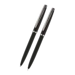 Scrikss 108 Mat Siyah Prestige Tükenmez Kalem & Versatil Kalem Seti