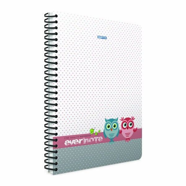 Gıpta Evernote A4 80 Yaprak Kareli Spiralli Defter