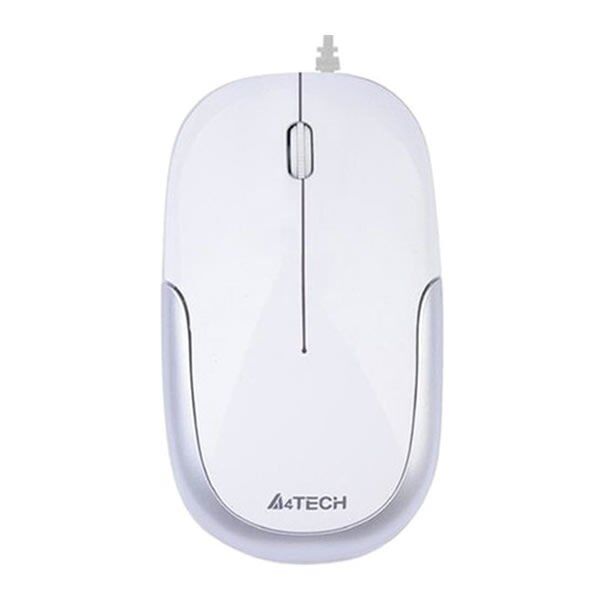 A4 Tech D-110-2 Beyaz-Gümüş Kablolu Usb Klavye