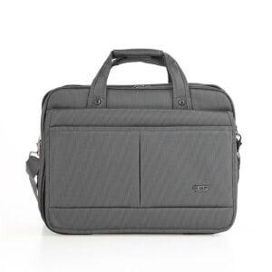 ÇÇS 71439 Omuz Askılı Gri Evrak Çantası