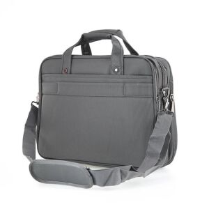 ÇÇS 71439 Omuz Askılı Gri Evrak Çantası