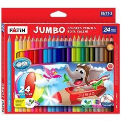 Fatih 24 lü Tam Boy Jumbo Kuruboya Kalemi