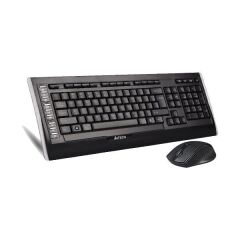 A4 Tech 9300F Siyah Q Türkçe Kablosuz Multimedya Klavye