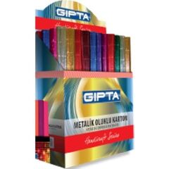 Gıpta 50x70 Metalik Renk Oluklu Karton
