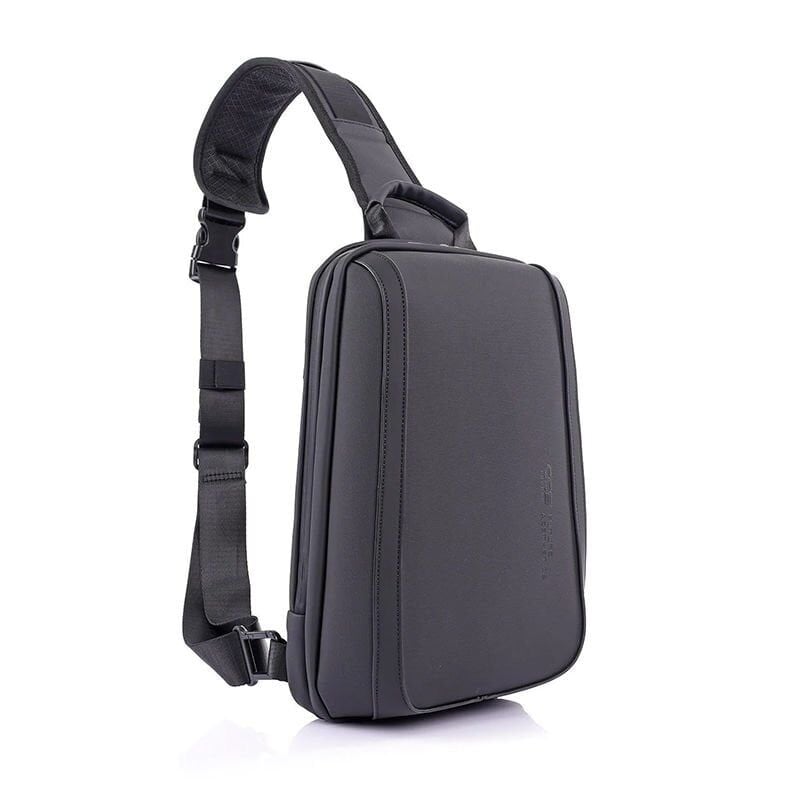 ÇÇS 51466 Siyah Erkek Body Bag Su Geçirmez Sırt ve Göğüs Çantası