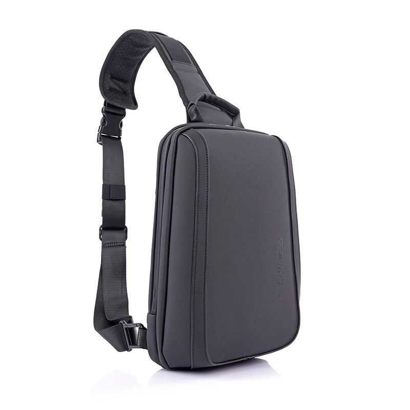 ÇÇS 51466 Siyah Erkek Body Bag Su Geçirmez Sırt ve Göğüs Çantası