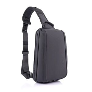 ÇÇS 51466 Siyah Erkek Body Bag Su Geçirmez Sırt ve Göğüs Çantası