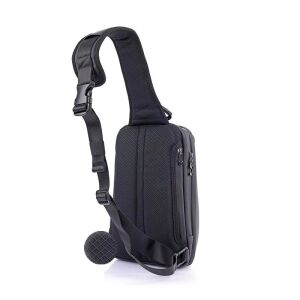 ÇÇS 51466 Siyah Erkek Body Bag Su Geçirmez Sırt ve Göğüs Çantası