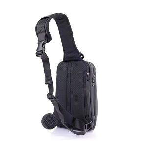 ÇÇS 51466 Siyah Erkek Body Bag Su Geçirmez Sırt ve Göğüs Çantası