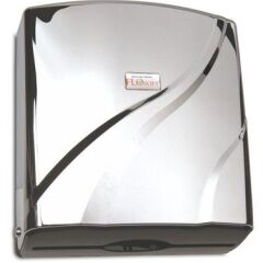 Flosoft F090 300 Adet Z Katlamalı Krom Kağıt Havlu Dispenseri