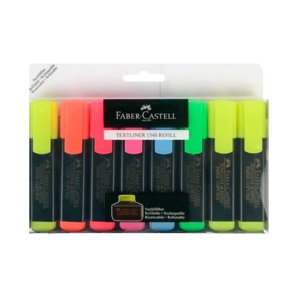 Faber-Castell 5030 6+2 Fosforlu Kalem