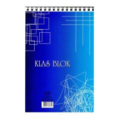 Klas A5 36 Yaprak Çizgili Spiralli Bloknot