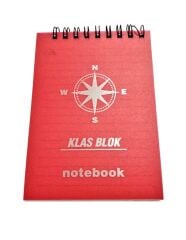 Klas 3218 60 Yaprak Kareli Plastik Kapaklı Defter