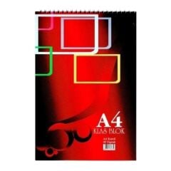 Klas Bloknot Spiralli Çizgili 40 YP A4