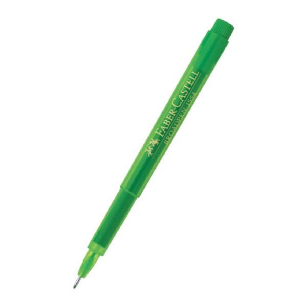 Faber-Castell 1554 Açık Yeşil Broadpen Keçeli Kalem