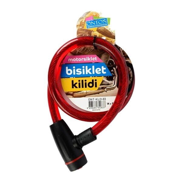 Onton ONT-KLD-03 14x80 cm Bisiklet Kilidi