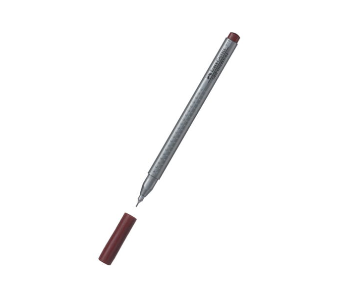 Faber-Castell 0,4 mm Grip Açık Kahve Finepen Keçeli Kalem