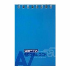 Gıpta Problock A7 40 Yaprak Kareli Spiralli Bloknot