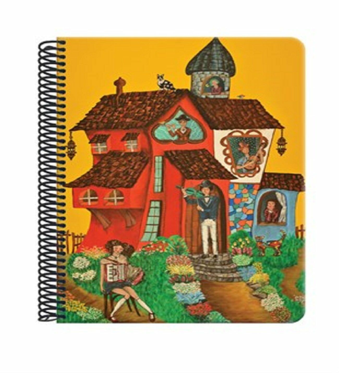 Çınar Ezo Sunal Sert Kapak 17x24 120 Yaprak Kareli Defter