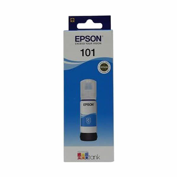 Epson T03V24A 101 Ecotank 70 ml Mavi Kartuş Mürekkebi