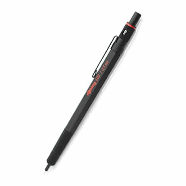 Rotring 600 0,5 mm Siyah Mekanik Kurşun Kalem