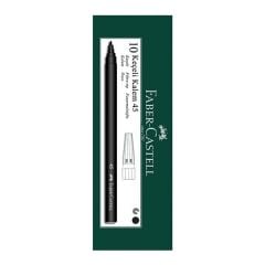 Faber Castell 10 lu Siyah Keçeli Kalem
