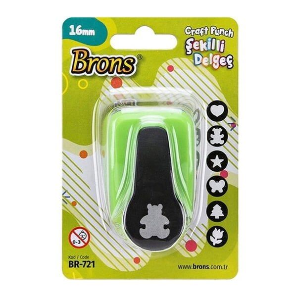 Brons BR-723 25 mm Şekilli Kar Tanesi Delgeç