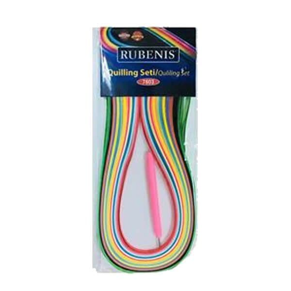 Rubenis RB-7804 39 cm Quilling 16 Renk Kağıdı
