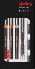 Rotring Isograph 0,2 & 0,4 & 0,6 & Tikky 0,5 mm Kalem Seti