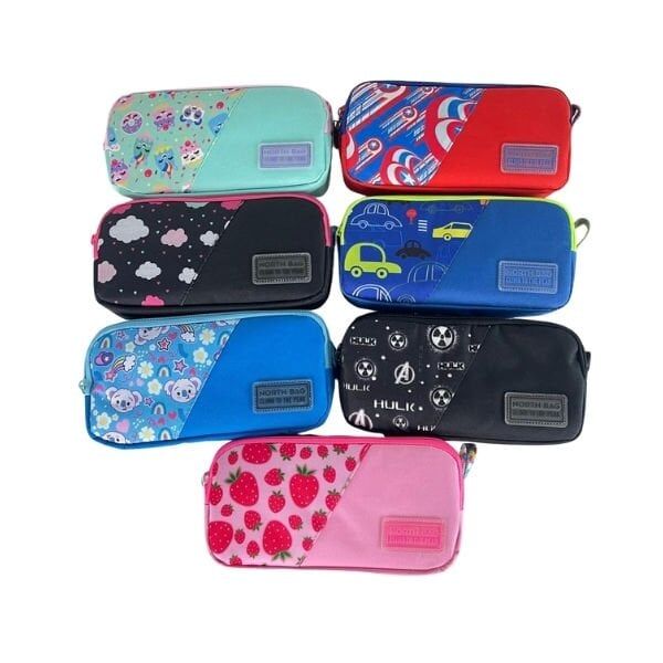 North Bag Çift Gözlü Kalemlik